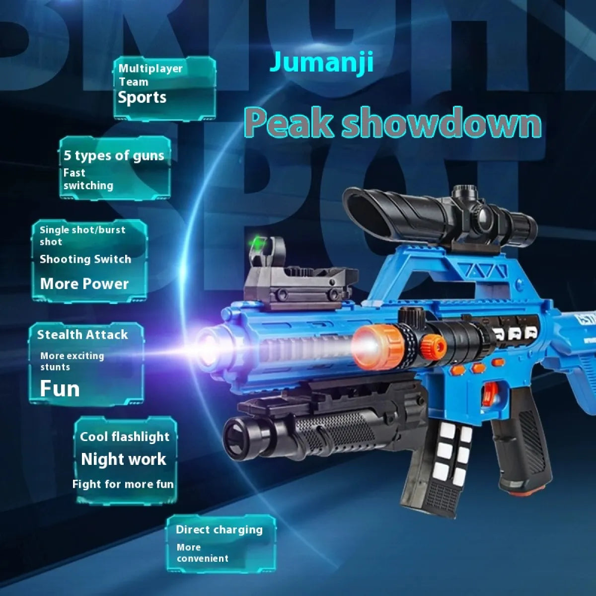 Tactical Infrared Battle Laser Gun
