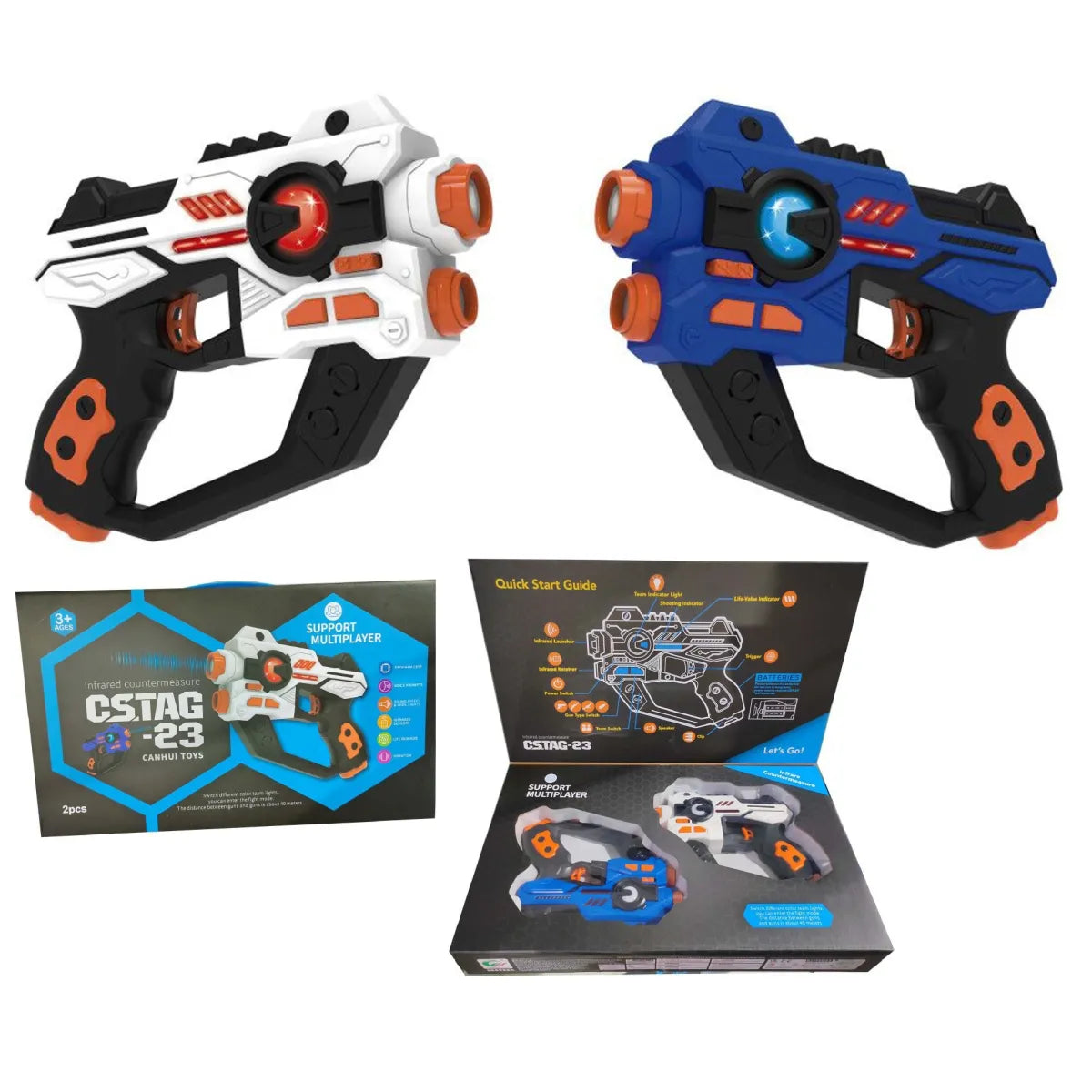 Tactical Infrared Battle Laser Gun